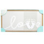 Cuadro Recuerdo Personalizado de Huella LOVE, Pearhead