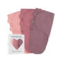 3 Swaddles Talla L Color Rosado Comfy Cubs
