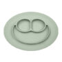 Ezpz. Plato de Silicon, Mini tapete, Sage, Verde