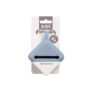 Caja para Chupón- Dusty Blue Bibs