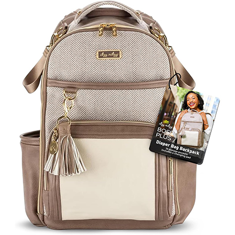 Pañalera Boss Plus Itzy Ritzy Vanilla Ltte